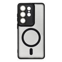 VARIETE MAG COVER Dėklas telefonui, suderinamas su MagSafe, skirtas SAMSUNG S26 Ultra juodas
