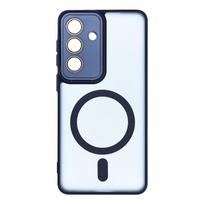 VARIETE MAG COVER Dėklas telefonui, suderinamas su MagSafe, skirtas SAMSUNG S26 Edge tamsiai mėlynas