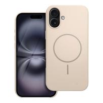 Premium blizgus magnetinis dėklas su kamera valdymo mygtuku, suderinamas su MagSafe, IPHONE 16 PLUS baltas