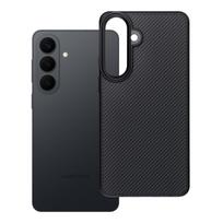 Carbon Elite Magnetinis dėklas telefonui suderinamas su MagSafe SAMSUNG S26 Edge juodas