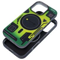 Dėklas telefonui FORCELL F-PROTECT su dviejų sluoksnių 4D technologija, militarinio kritimo testo suderinamas su MagSafe skirtas IPHONE 16 PRO žalias