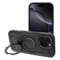 Dėklas telefonui FROST ARMOR skirtas IPHONE 16 Plus juodas