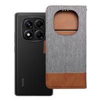JEANS Book dėklas telefonui Xiaomi Redmi Note 14 PRO 4G pilkas