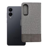 GOMMA knygos tipo dėklas telefonui SAMSUNG S25 Edge pilkas