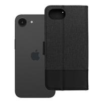 Dėklas telefonui (m) GOMMA Book IPHONE 16e (SE 4 2025) - juodas (m)