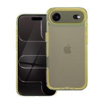 MATRIX CLEAR dėklas telefonui IPHONE 17 Air geltonas