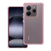 MATRIX CLEAR dėklas telefonui XIAOMI Redmi Note 14 5G pudros rožinis