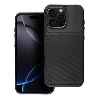 THUNDER dėklas telefonui IPHONE 16 Pro Max juodas