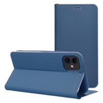 Dėklas telefonui LUNA Book Carbon IPHONE 17 Pro Max mėlynas
