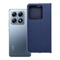 LUNA Book Carbon dėklas telefonui Xiaomi 14T mėlynas
