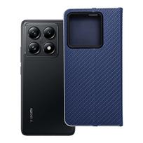 LUNA Book Carbon dėklas telefonui Xiaomi 14T Pro mėlynas