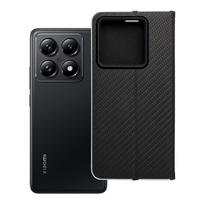 LUNA Book Carbon dėklas telefonui Xiaomi 14T Pro juodas