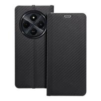 LUNA Book Carbon dėklas telefonui Xiaomi Redmi 14C juodas