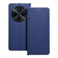 LUNA Book Carbon dėklas telefonui Xiaomi Redmi 14C mėlynas