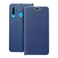 LUNA knygos dėklas Huawei P30 Lite mėlynas