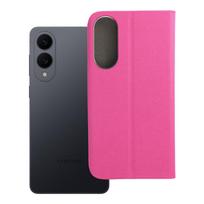 SENSITIVE knygos tipo dėklas telefonui SAMSUNG S25 Edge šviesiai rožinis