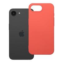 Silikoninis dėklas telefonui IPHONE 16e (SE 4 2025) (m) - persikinis
