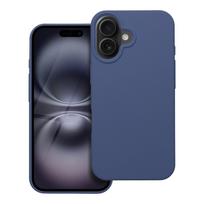 SILIKONINIS dėklas telefonui IPHONE 16 mėlynas