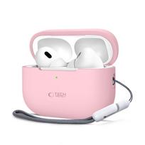 Tech-Protect silikoninis dėklas Apple AirPods Pro 1 / 2 - rožinis