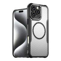 Leading Series MagSafe Silikoninis dėklas telefonui iPhone 16 Pro Max - juodas