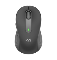 Logitech Signature M650 Belaidė pelė RF Wireless+Bluetooth Optical 4000 DPI, Graphite