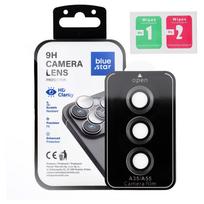 Camera Lens Protector, BLUE STAR, Easy Install for SAMSUNG A55, black