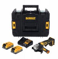 Akumuliatorinis kampinis šlifuoklis Dewalt 125mm, 2x3.5Ah, 18V XR, COMPACT, DEWALT [DCG404S2T-QW] | DCG404S2T-QW | 5035048834541