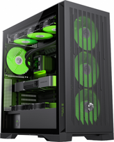 Gamemax Case | LEADER 2 BK | E-ATX LEADER 2 BK | 6931858778336
