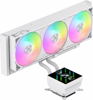Gamemax CPU Liquid Cooler | GLACIER 360 LCD WH | White GLACIER 360 LCD WH | 6931858754545