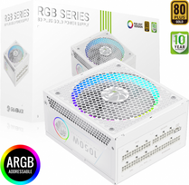 Gamemax PSU | RGB 1050G WH | 1050 W | Gold | White | Full Modular RGB 1050G WH | 6931858792097
