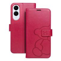 MEZZO Dėklas telefonui SAMSUNG S25 Edge meškiukas magenta