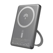 Dudao K28S 20W PD 5000mAh Išorinė baterija su Magnetine funkcija ir stovu - pilka