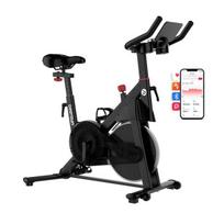 DeerRun S500 Pro S1Probike dviračio treniruoklis magnetinis pasipriešinimas 32 lygiai LED ekranas Juodas