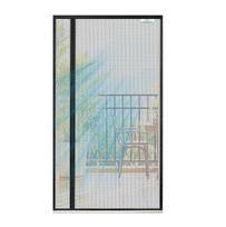 Screen Door magnetinis durų tinklelis nuo uodų 90x210 cm, juodas