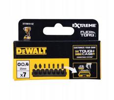 Dewalt Dt70810 smūginiai antgaliai 25mm Torx Ph Tx 7 vnt.