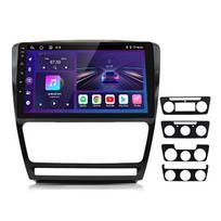 Android automagnetola radijas Junsun skoda octavia II 1Z3 1Z5 2008-2013 gps navi wifi carplay bt fm rds swc 6gb+128gb