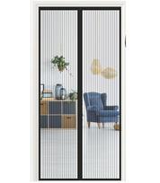 Meet Beauty magnetinis tinklelis nuo uodų durims 85 × 240 cm, juodas
