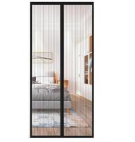 Meet Beauty magnetinis tinklelis nuo uodų durims 90x250 cm, juodas