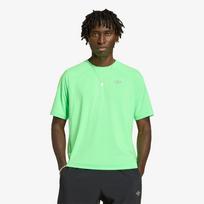 adidas Tech Trefoil Essentials Polyester T-Shirt Screaming Green - Dydis XXL (KH3032 Marškinėliai)