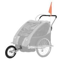Dviračių priekabos priedas Trekker Jogger, baltas