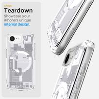 Spigen Ultra Hybrid Magnetinis dėklas telefonui iPhone 16e Zero One - baltas