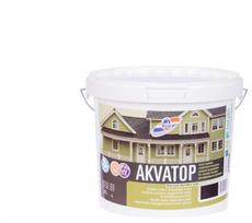 Krāsas koka fasādēm Rilak Akvatop, tumši pelēks, 3.6 l