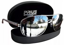 Vyriški saulės akiniai, akiniai nuo saulės, blizgūs, Aviator Prius