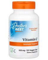 Vitaminas C su QC, 500 mg - 120 v kapsulių