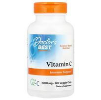 Vitaminas C su QC, 1000 mg - 120 v kapsulių
