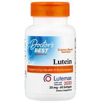 Liuteinas su Lutemax, 20 mg - 60 minkštųjų kapsulių