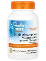 Didelės absorbcijos magnis, 105 mg - 120 v kapsulių