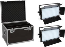 EUROLITE Set 2x LED PLL-480 QCL Panel + Case (20000932)