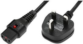 MicroConnect Power Cord UK Type G - C13 (MC-UKC132B)