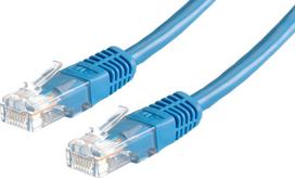 STANDARD UTP-Patchkabel konf. Cat.6 (Class E), blau, 7 m (S1757)